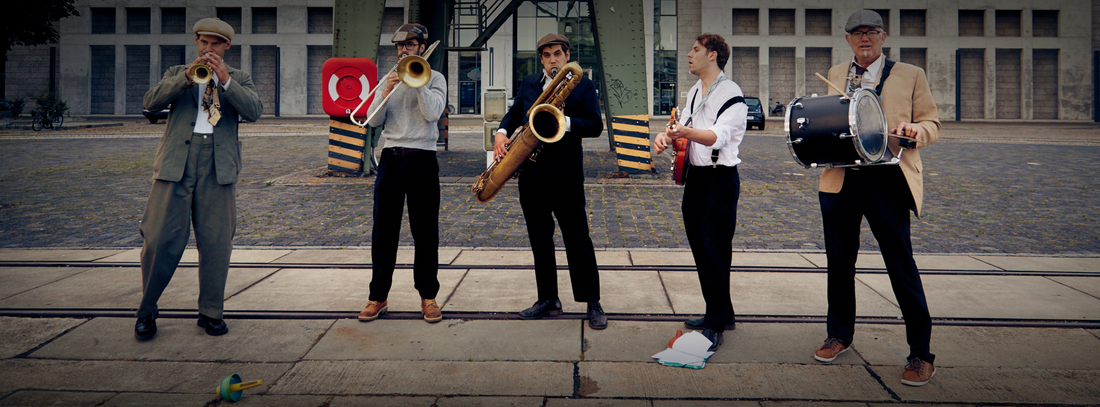  New Orleans an der Spree Berlin, Moblie Band, Dixieland #adidasrunnersberlin